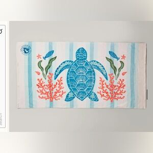 Spartina 449 Sea Turtle Beach Towel